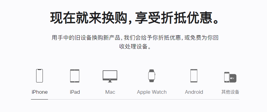 来凤苹果手机维修分享iPhone以旧换新的去处 
