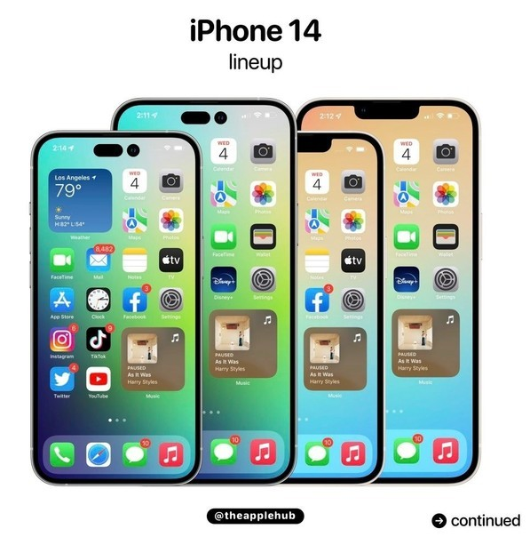 来凤苹果14维修分享iPhone 14全家福 