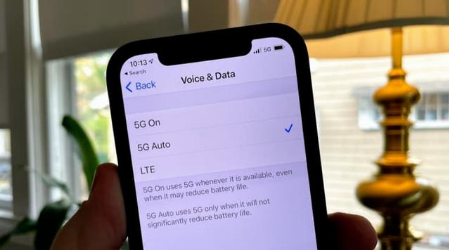 来凤苹果手机维修分享iPhone 12如何打开或关闭5G网络 